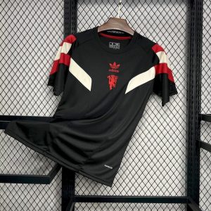 Manchester United 2024/25 Originals Tee Black Jersey