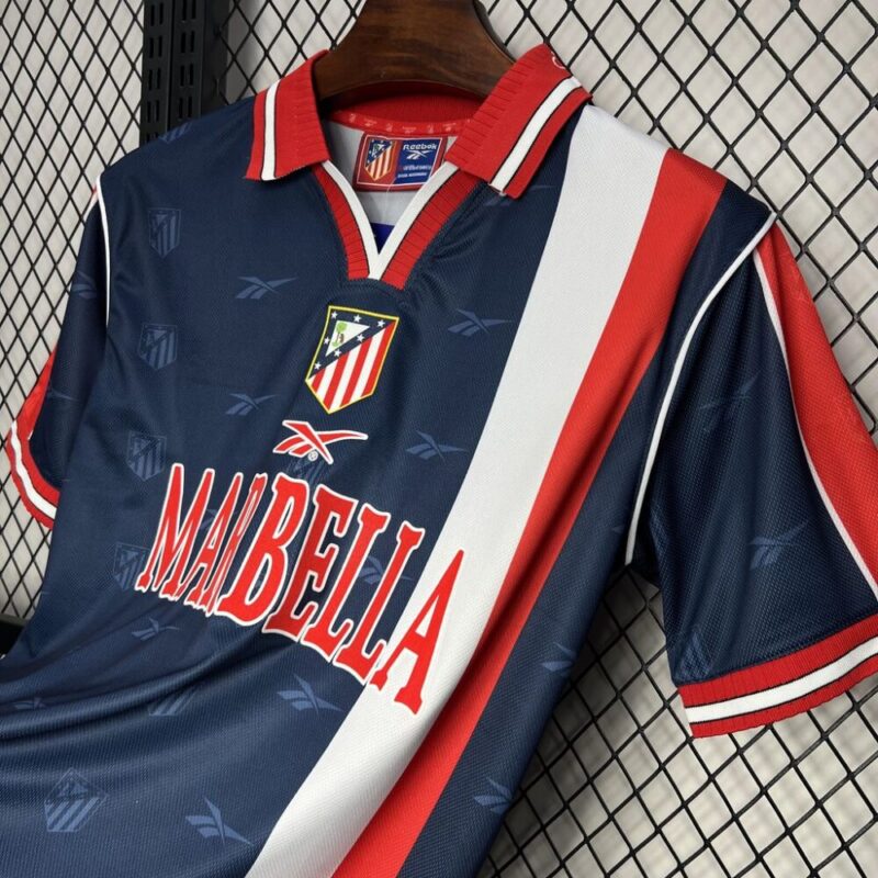 Atletico Madrid 1998/99 Away Retro Jersey - Image 4