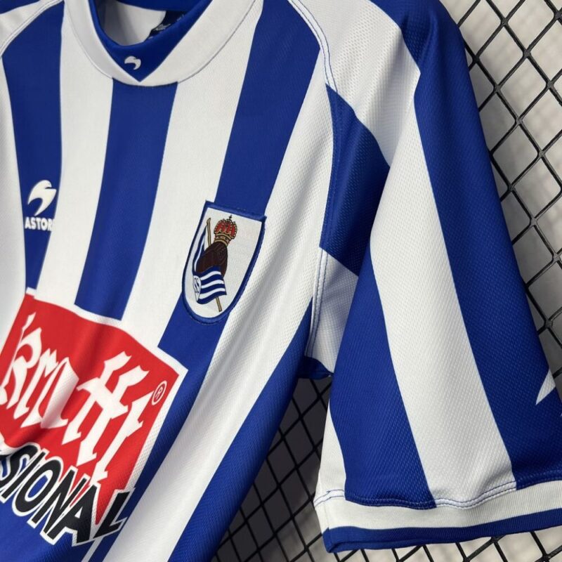 Real Sociedad 2002/03 Home Jersey - Image 4