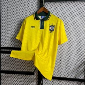 Brazil 1991/93 Home Retro Jersey