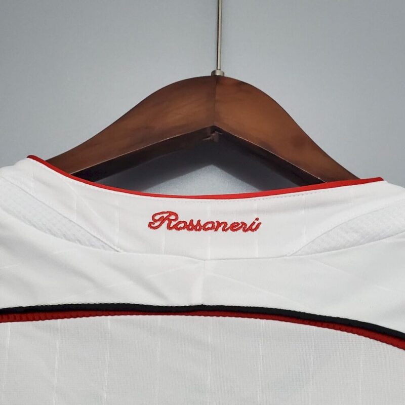 AC Milan 2006/07 Away Long Sleeves Retro Jersey - Image 7