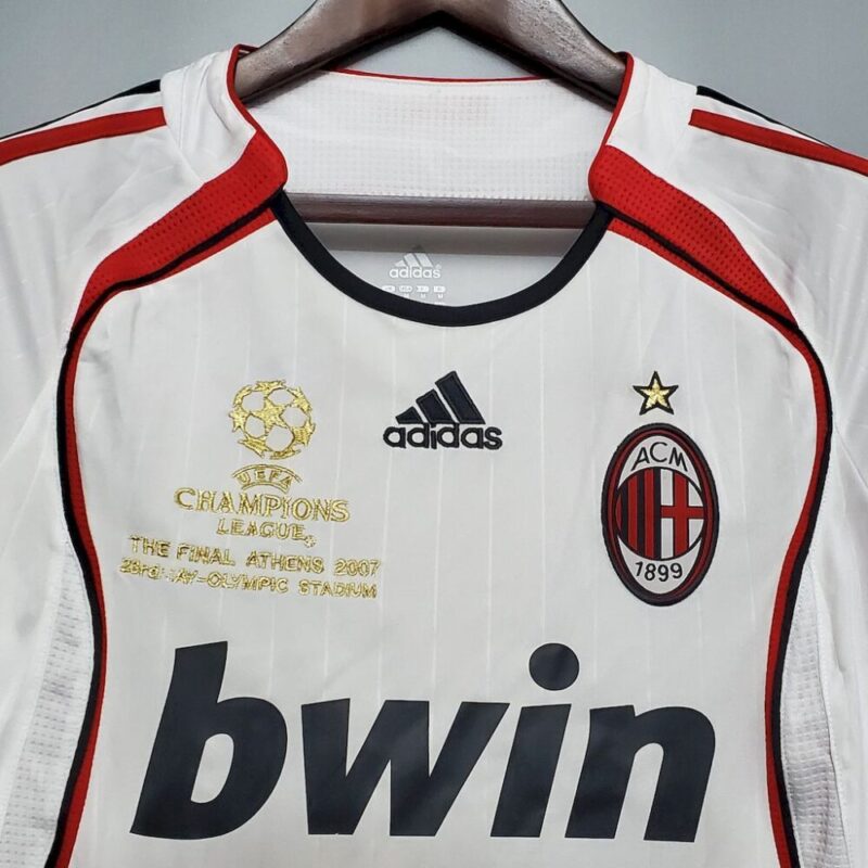 AC Milan 2006/07 Away Long Sleeves Retro Jersey - Image 4
