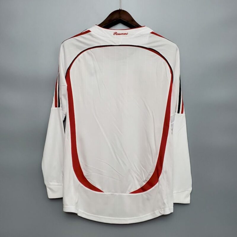 AC Milan 2006/07 Away Long Sleeves Retro Jersey - Image 2