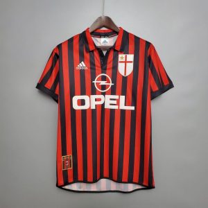 AC Milan 1999/00 Home Retro Jersey