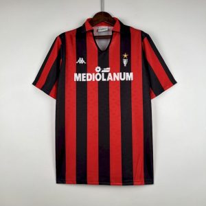 AC Milan 1988/89 Home Champion Retro Jersey