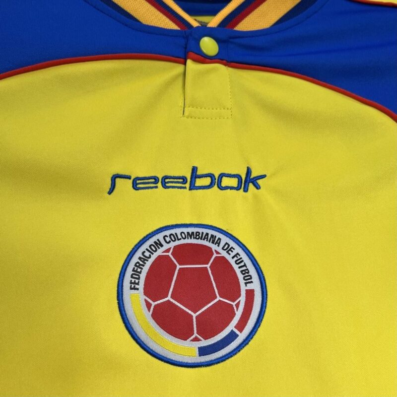 Colombia 2001 Home Retro Jersey - Image 4