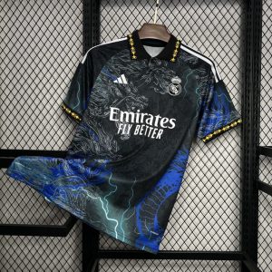 Real Madrid 2024/25 Black Dragon Jersey