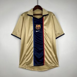 Barcelona 2002 Away Retro Jersey