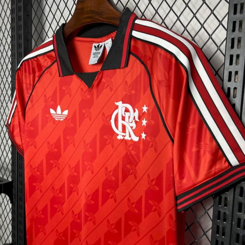 Flamengo 2024/25 Lifestyler Retro Jersey - Image 9
