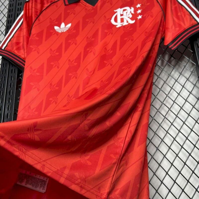 Flamengo 2024/25 Lifestyler Retro Jersey - Image 3
