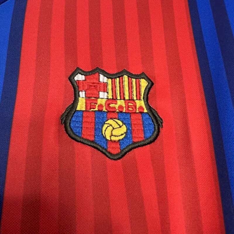 Barcelona 1991/92 Home Retro Jersey - Image 4