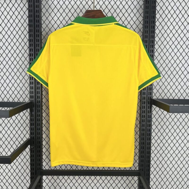 Brazil 1997 Home Retro Jersey - Image 2