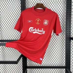 Liverpool 2005 Home Retro Jersey