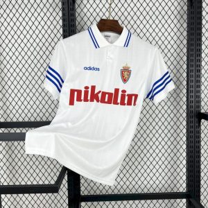 Real Zaragoza 1995/97 Home Retro Jersey