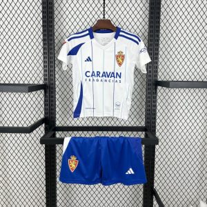 Real Zaragoza 2024/25 Home Kids Kit