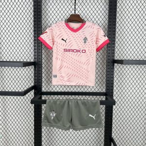 Sporting de Gijon 2024/25 Third Kids Kit