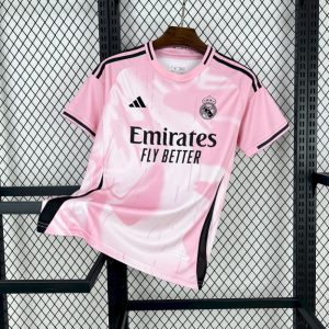 Real Madrid 2024/25 Special Edition Pink White Jersey