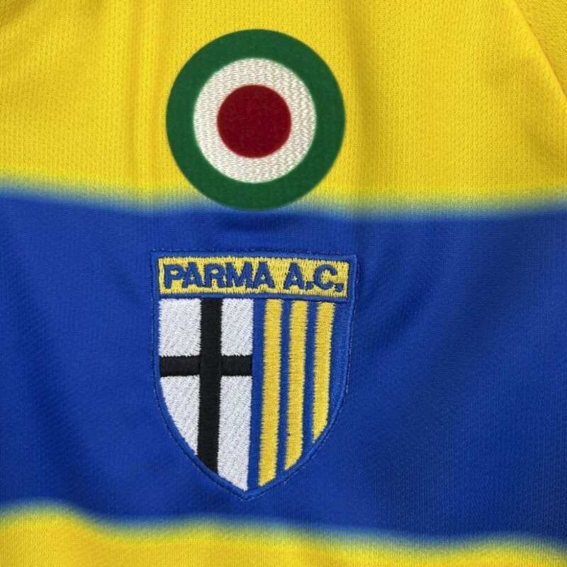 Parma Calcio 1999/00 Home Retro Jersey - Image 6