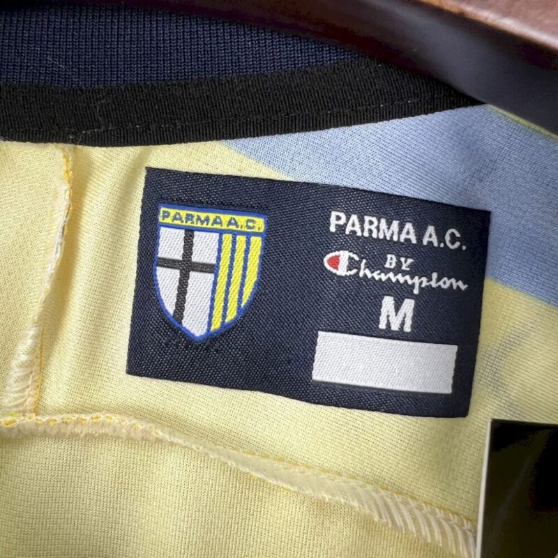 Parma Calcio 1999/00 Home Retro Jersey - Image 4