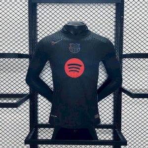 Barcelona 2024/25 Away Long Sleeves Jersey Player Version