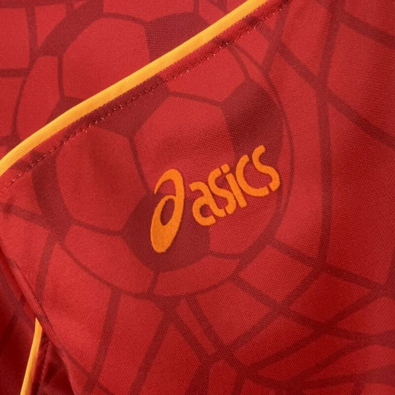 AS Roma 1995/96 Home Retro Jersey - Image 7