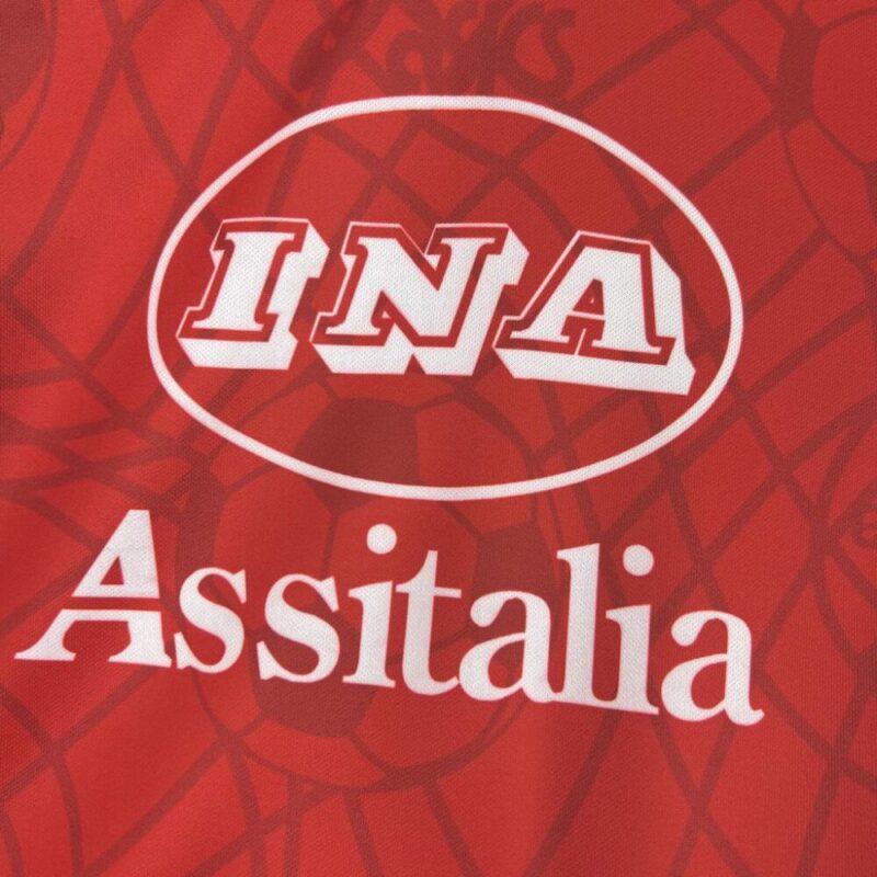 AS Roma 1995/96 Home Retro Jersey - Image 5