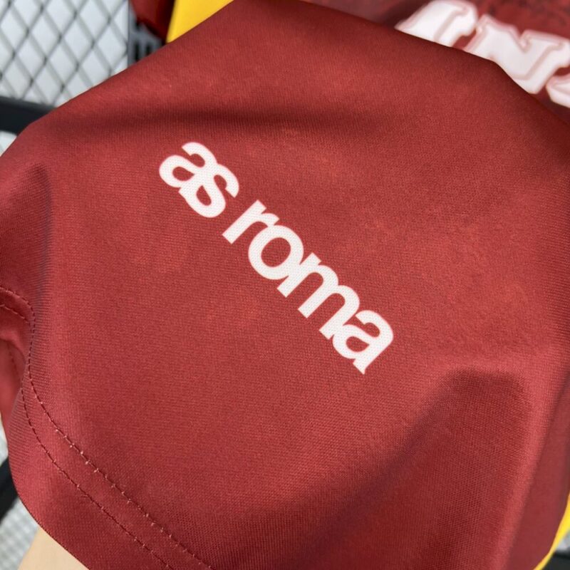 AS Roma 1997/98 Home Retro Jersey - Image 6