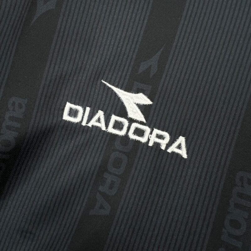 AS Roma 1999/00 Away Retro Jersey - Image 8