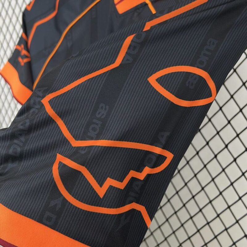 AS Roma 1999/00 Away Retro Jersey - Image 3