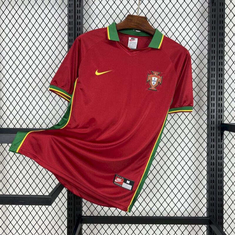 Portugal 1998 Home Retro Jersey