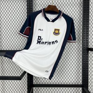 West Ham United 1999/01 Away Retro Jersey