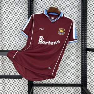 West Ham United 1999/01 Home Retro Jersey