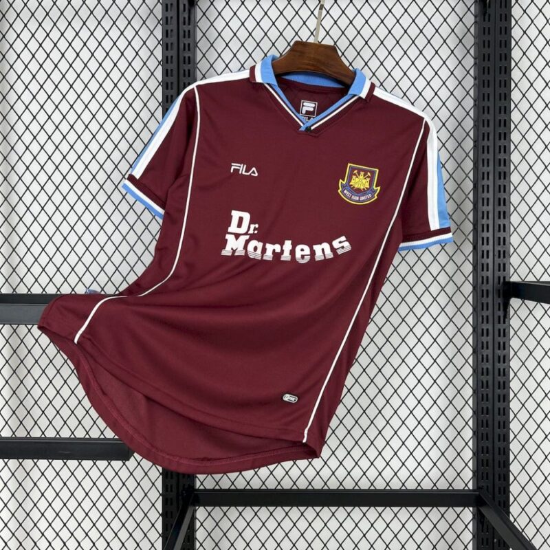 West Ham United 1999/01 Home Retro Jersey