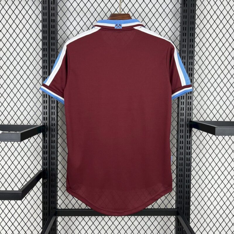 West Ham United 1999/01 Home Retro Jersey - Image 2