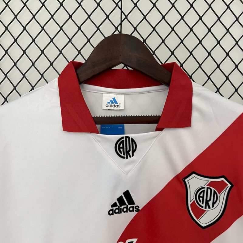 River Plate 1998/99 Home Retro Jersey - Image 7