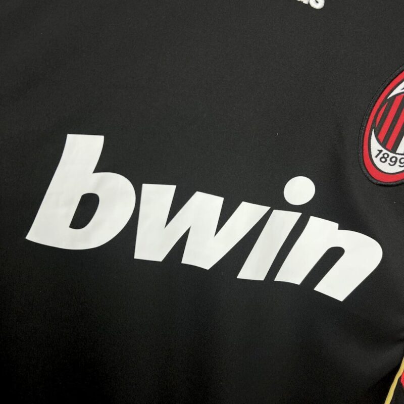 AC Milan 2006/07 Third Long Sleeves Retro Jersey - Image 7