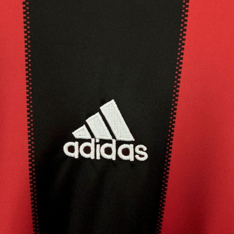 AC Milan 2010/11 Home Long Sleeves Retro Jersey - Image 6
