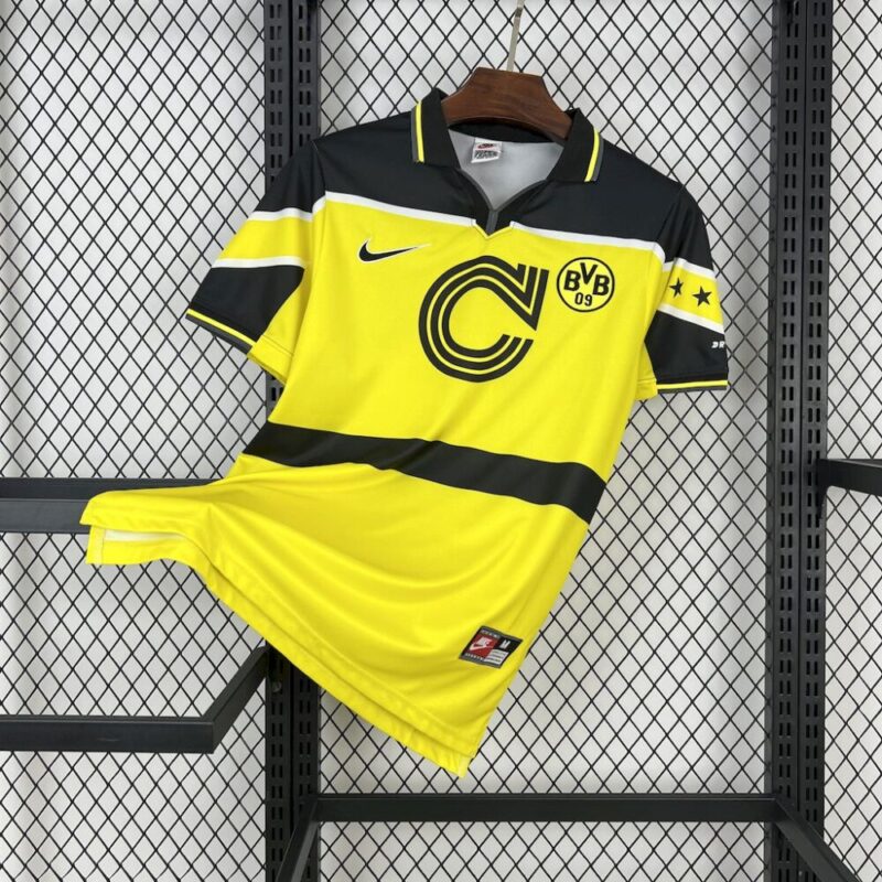 Borussia Dortmund 1996/97 Home Retro Jersey