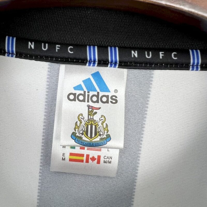 Newcastle United 1999/00 Home Retro Jersey - Image 7