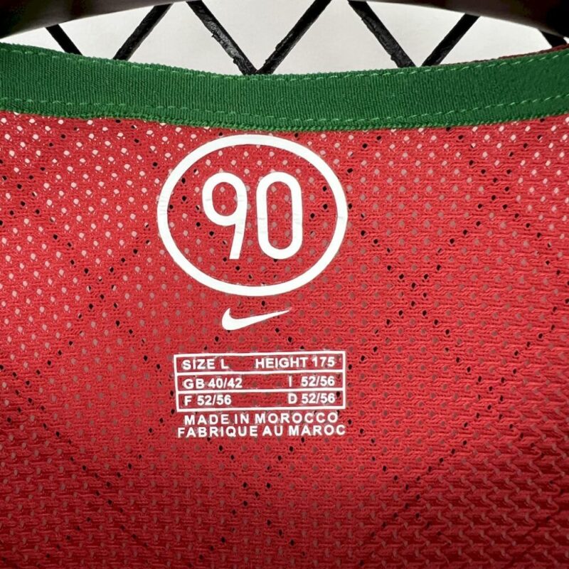 Portugal 2004 Home Retro Jersey - Image 3