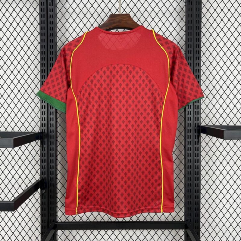 Portugal 2004 Home Retro Jersey - Image 2