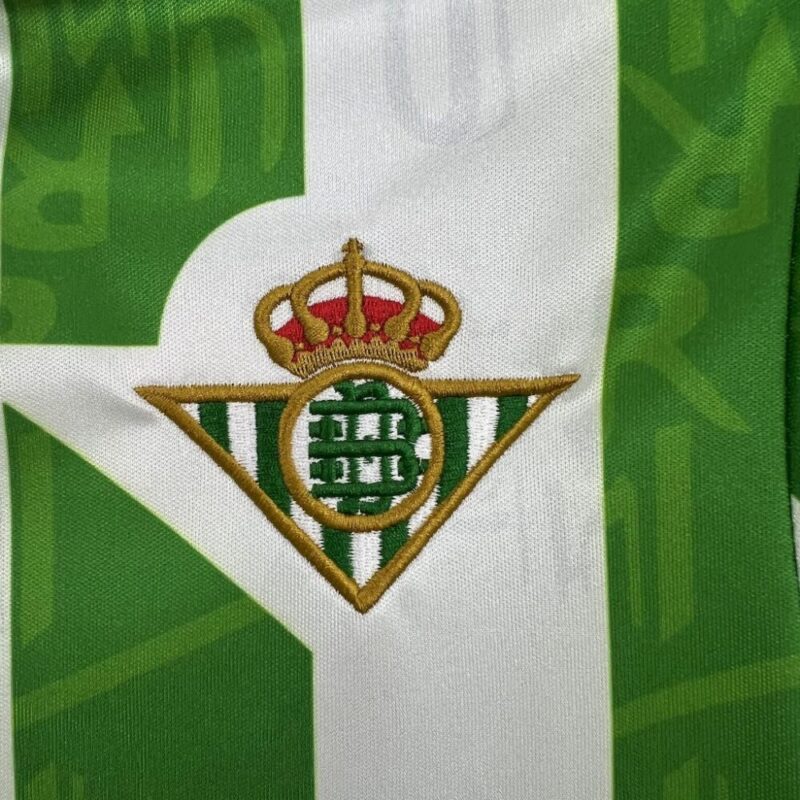 Real Betis 1994/95 Home Retro Jersey - Image 4