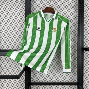 Real Betis 1995/97 Home Long Sleeves Retro Jersey