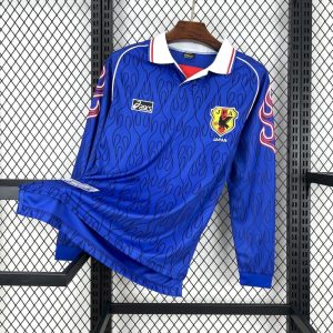 Japan 1998 Home Long Sleeves Retro Jersey
