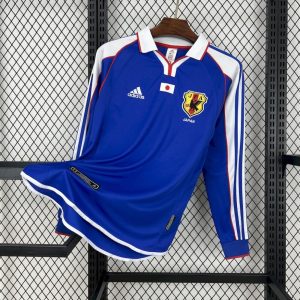 Japan 2000 Home Long Sleeves Retro Jersey