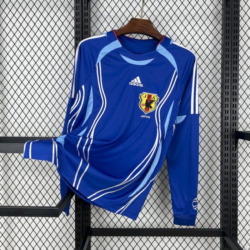 Japan 2006 Home Long Sleeves Retro Jersey