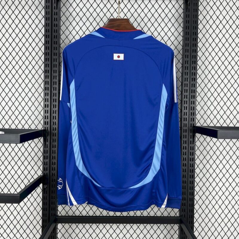 Japan 2006 Home Long Sleeves Retro Jersey - Image 2