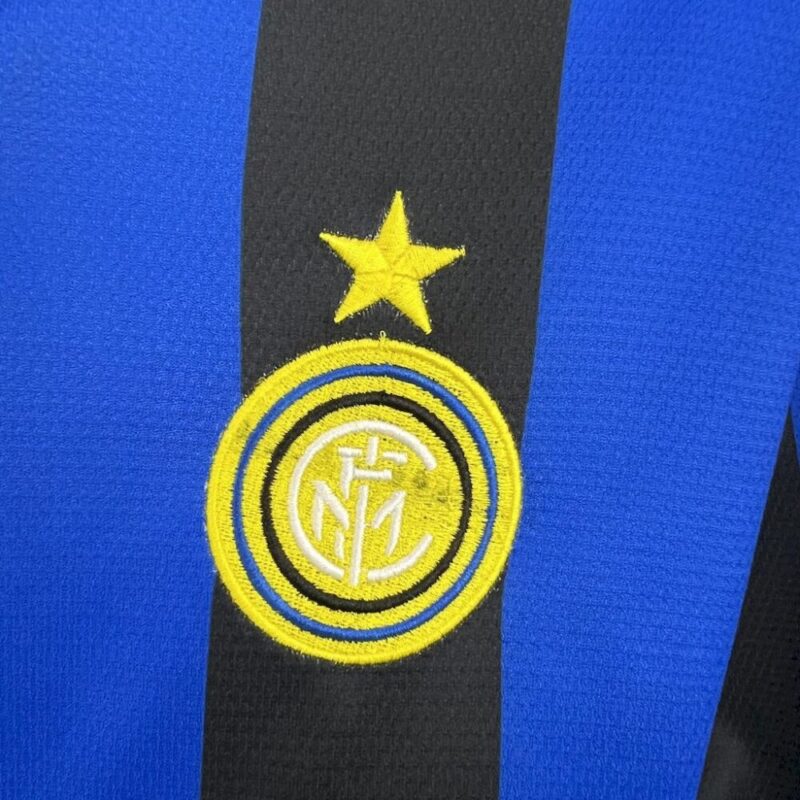 Inter Milan 1998/99 Home Long Sleeves Retro Jersey - Image 7