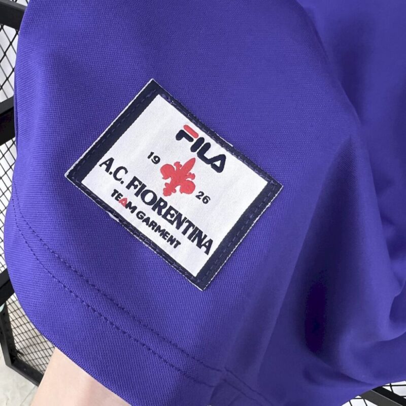Fiorentina 1998/99 Home Long Sleeves Retro Jersey - Image 8