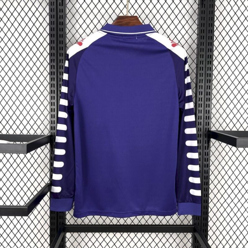 Fiorentina 1998/99 Home Long Sleeves Retro Jersey - Image 2